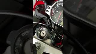 How to hotwire a motorcycle 08 CBR1000RR [upl. by Kursh]