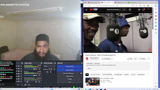 Krept amp Konan  Fire In The Booth part 2REACTION [upl. by Lemak637]