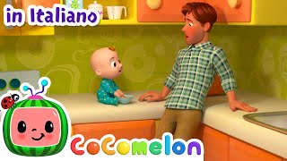 Johny Johny sì papà  CoComelon Italiano  Canzoni per Bambini [upl. by Jessi]