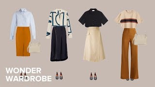 The casual office dress code 30 outfits for every occasion  Capsule Wardrobe for Work Series [upl. by Esther]