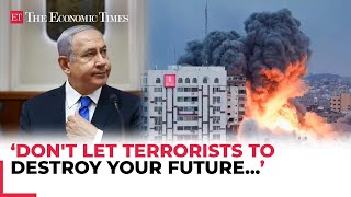 Benjamin Netanyahu threatens Lebanon with destruction like Gaza [upl. by Hatokad696]