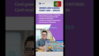 Portugal renew card court case update [upl. by Ayerf567]