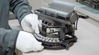 Todd’s Improved Edison Mimeograph Typewriter [upl. by Aratnahs]