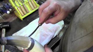 Customizing a powder horn phase 1 [upl. by Chancey]