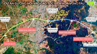 Toàn tuyến dự án thành phần 3 cao tốc Biên Hòa  Vũng Tàu [upl. by Malynda43]