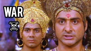 War invitation  Pandavas Invitation For war to Kauravas  Telugu Mahabharata war  Reaction Video [upl. by Aiyram102]