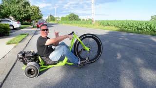 YOU NEED To Buy BIG WHEEL MOTORISED DRIFT TRIKE SO MUCH FUN [upl. by Ylloh]