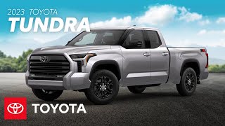 2023 Toyota Tundra Overview  Toyota [upl. by Geehan]