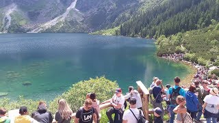 Morskie Oko  Tłumy ludzi nad Morskim Okiem [upl. by Igig792]