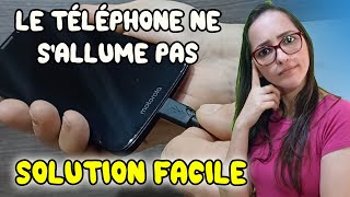 LE TÉLÉPHONE NE SALLUME PAS  ÉTEINT ET ANDROID NE DÉMARRE PAS  SOLUTION [upl. by John506]