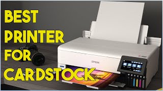 Best Printer for Cardstock 2024  Best Printer For Heavy Paper 2024 [upl. by Eytak]