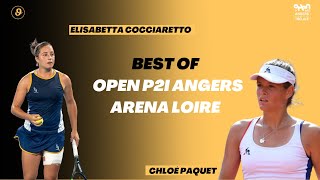 Le résumé  Elisabetta Cocciaretto vs Chloé Paquet  14 Finale Open dAngers [upl. by Rinum]