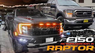 FORD F150 2022 CONVERSION A LA VERSION RAPTOR 2024 [upl. by Arrim]