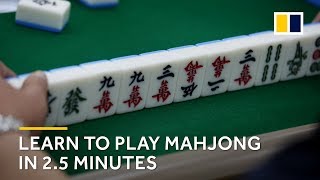 Learn how to play mahjong in 25 minutes [upl. by Meyer792]