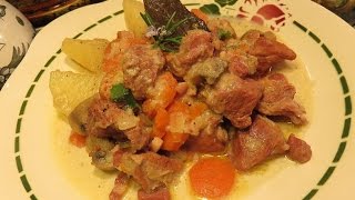 Mon SAUTÉ DE VEAU à la crème viande fondante   Mère Mitraille  Gourmandises TV [upl. by Riva]