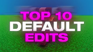 The Best Default Edits For Crystal PvP  119 [upl. by Denzil]