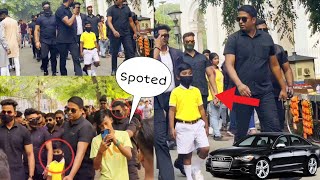 What Happen If School Kid Going like Ambanis  Bodyguard prank in India  Kid with Bodyguard [upl. by Arolf]