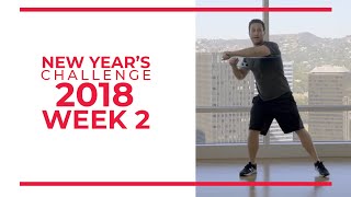 New Years Walk Challenge 2018 Week 2 [upl. by Nosyerg214]