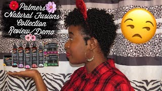 TWA Finger Coils Using Palmers Natural Fusions Review [upl. by Iliam]