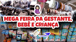 FUI NA FEIRA DO BEBÊ E GESTANTE SP VLOG  COMEÇAMOS O ENXOVAL DA BABY 🤰🏻 [upl. by Surdna]