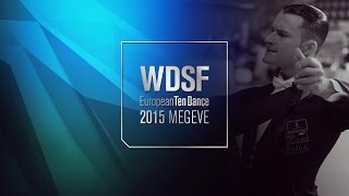 Zegels  Jottay NED  2015 European 10D R2 R  DanceSport Total [upl. by Ralyks]