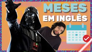 Meses do Ano em inglês [upl. by Atteynek976]