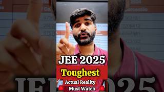 😵‍💫Shocking JEE Mains 2025 Toughest😳✅💯  JEE Mains 2025 Cutoff  JEE 2026 iit jee2025 shorts [upl. by Loos]