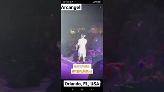 Arcangel  Flow violento en vivo Orlando [upl. by Annoyed493]