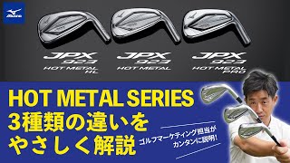 JPX 923 HOT METAL シリーズをミズノマーケティング担当がやさしく解説 [upl. by Packer]