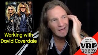 What its like working with David Coverdale  Joel Hoekstra Whitesnake Guitarist [upl. by Jennette]