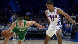 Boston Celtics vs Philadelphia 76ers  Full Game Highlights  October 11 2023 NBA Preseason [upl. by Harlow]