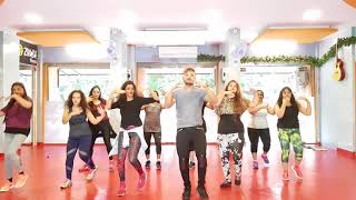 Nawabzaade TERE NAAL NACHNA SONG Feat Athiya shettyBadshah Zumba choreography by SFC team [upl. by Hutner]