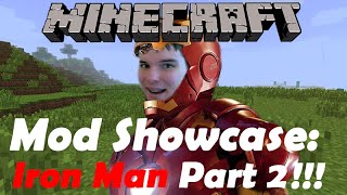 Minecraft Mod Showcase Superheroes Unlimited Part 10 Iron man 610 [upl. by Maller287]