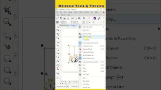 Discover How to Unlock the Power of PowerClip in Corel Draw shorts [upl. by Abdel]