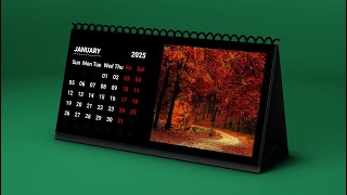 Calendar design 2025 in adobe illustrator tutorial illustrator tutorials design graphics logo [upl. by Ecnerrat]