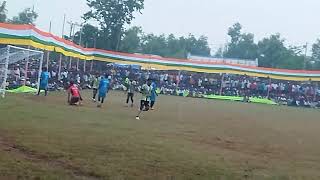 Rawtara me sadhu marndi ka sandar goal  kingfisher piliyar [upl. by Htomit911]