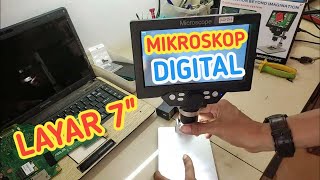 MICROSKOP DIGITAL UNTUK SERVIS HP  MANTAP JIWA MEMPESONA [upl. by Muraida]