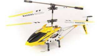 Syma S107G RC helicopter overview amp flight [upl. by Lertnek]