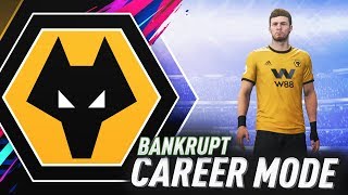 SIGNED AN 80 RATED FREE AGENT FIFA 19 WOLVES BANKRUPT CAREER MODE 59 [upl. by Randa]