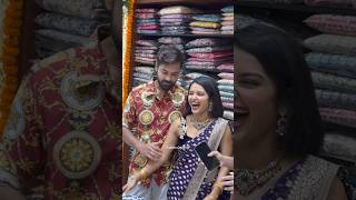 Bigg Boos Priyanka Jain With Boyfriend Shivakumar Shopping For Wedding  priyankajain [upl. by Nissie]