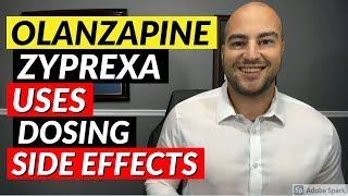 Olanzapine Zyprexa  Pharmacist Review  Uses Dosing Side Effects [upl. by Siloa]