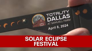 2024 Eclipse City of Dallas hosting threeday solar eclipse festival [upl. by Safire]