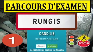 Examen permis de conduire RUNGIS 1 [upl. by Hastie713]