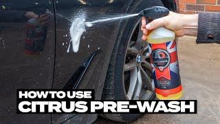 How to use Citrus PreWash Autobrite Direct [upl. by Ynagoham949]