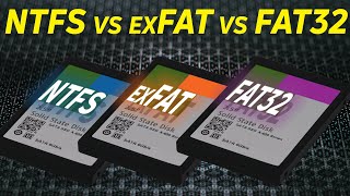 NTFS vs FAT32 vs exFAT  Everything You Need To Know [upl. by Atnwahsal274]