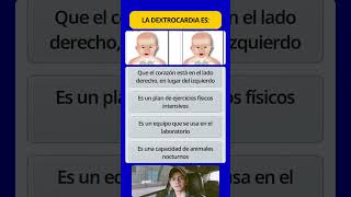 La dextrocardia es sopadeletras juegosmentales acertijos shorts shortvideo viralvideo quiz [upl. by Ulyram]