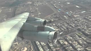 B707300 Saha Air take off Mehrabad  Mashhad [upl. by Noned]