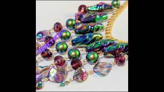 Scarabaeus Swarovskis pearls thisreadingwasmeanttofindyou crystals jewelry vintage [upl. by Akinihs]