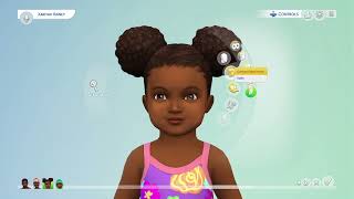 Rainey Twin makeovers Sims 4 Growing Together Beyoncé Renaissance Usher Victoria Monet Nicki Minaj [upl. by Mcclenaghan]