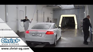 EVOLUTION car wash tunnel with CHRIST CAR CARE  english  CHRIST WASH SYSTEMS [upl. by Saleem672]